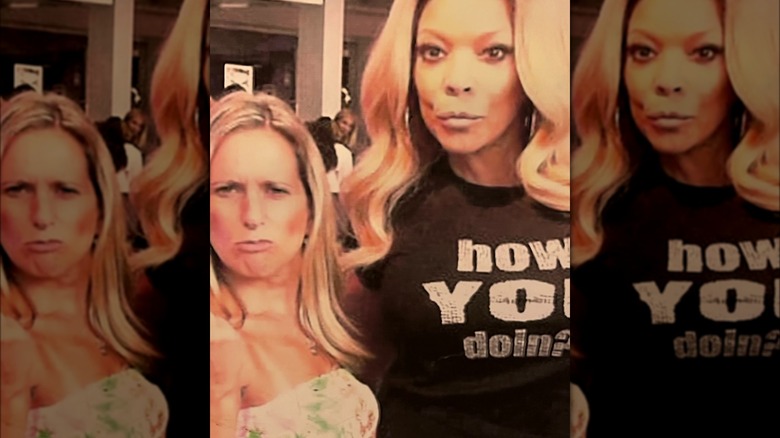 Suzanne Bass and Wendy Williams posing