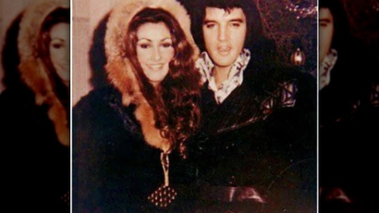 Linda and Elvis together in December