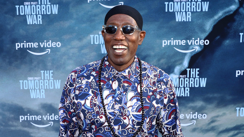 Wesley Snipes smiling