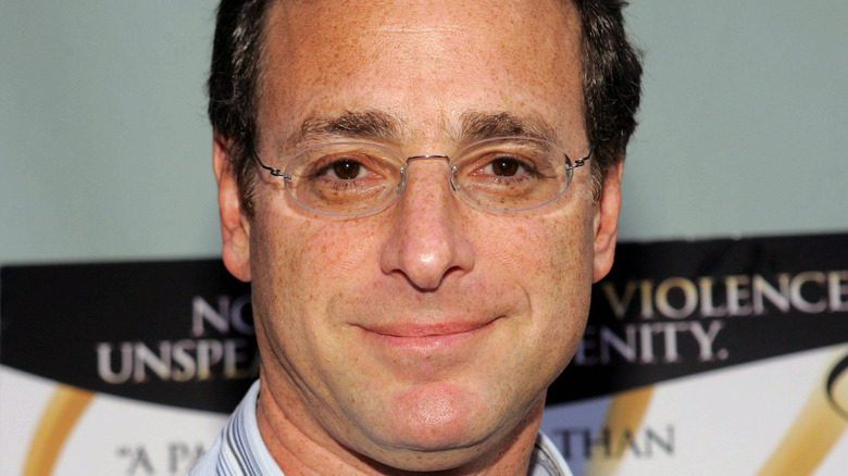 Bob Saget on red carpet