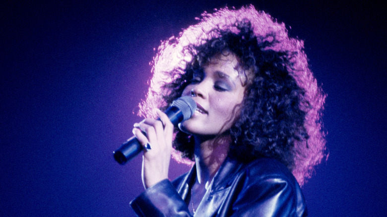 Whitney Houston singing