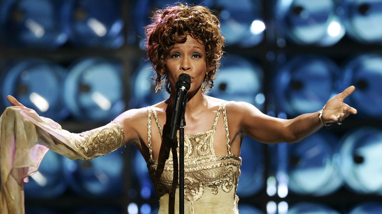 Whitney Houston singing