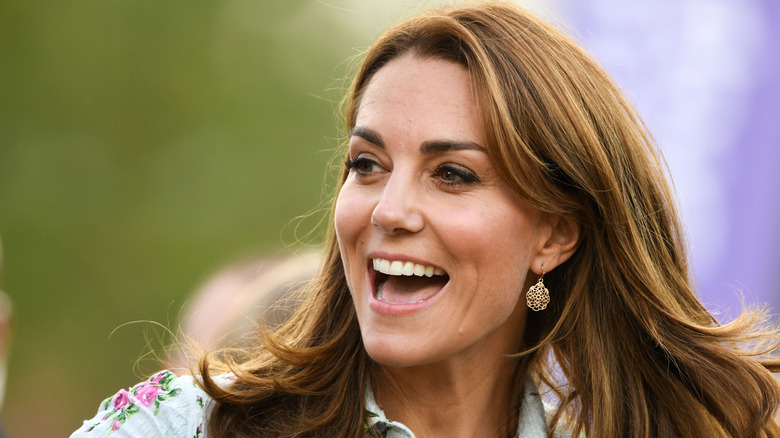 Kate Middleton smiling