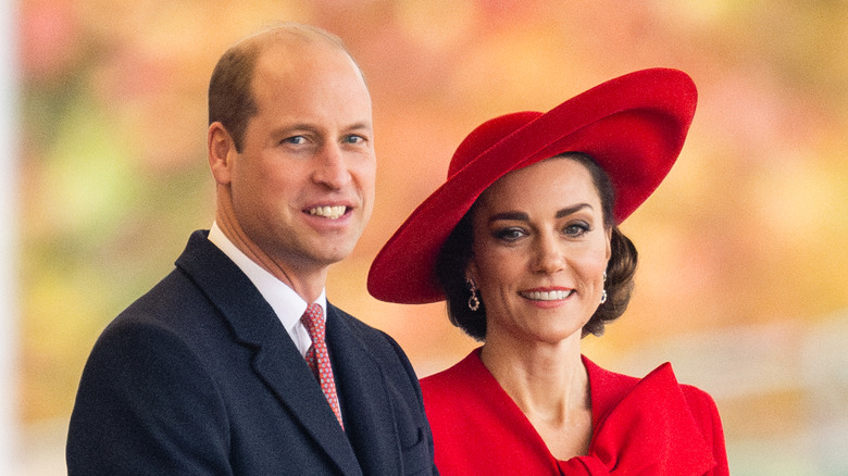 Prince William and Kate Middleton smiling