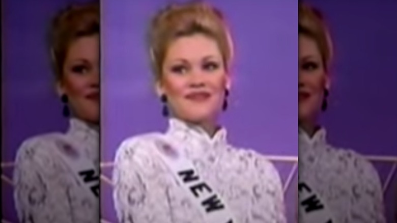 Shanna Moakler competes in the 1995 Miss USA pageant