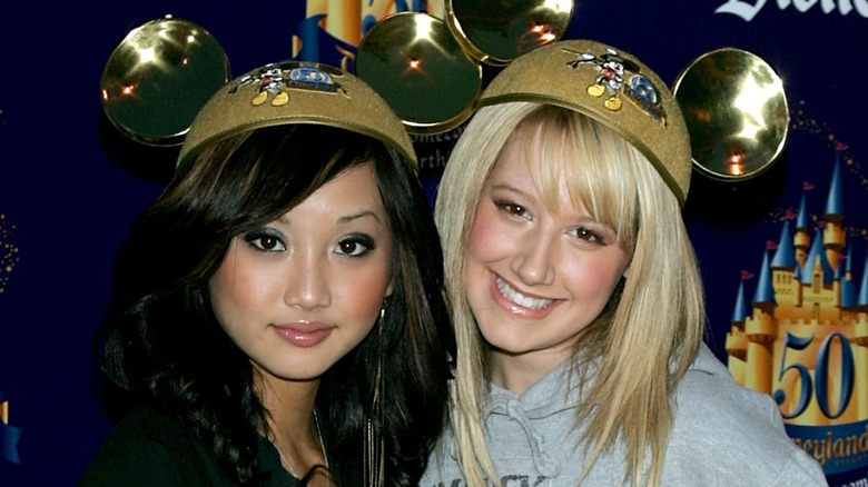 Brenda Song and Ashley Tisdale posing