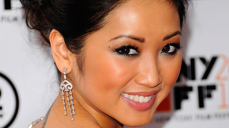 Brenda Song grinning