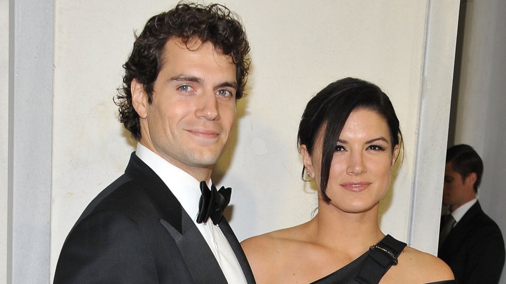 Henry Cavill and Gina Carano