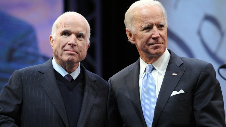 John McCain, Joe Biden