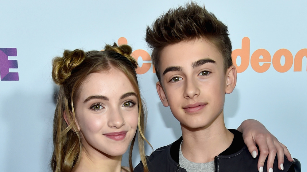 Lauren Orlando posing with brother Johnny Orlando