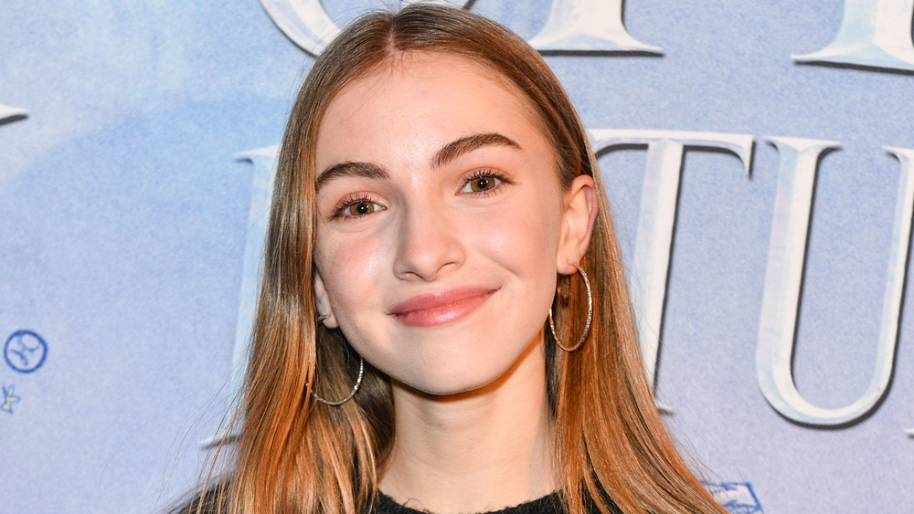 Lauren Orlando smiling at a Mary Poppins Returns screening