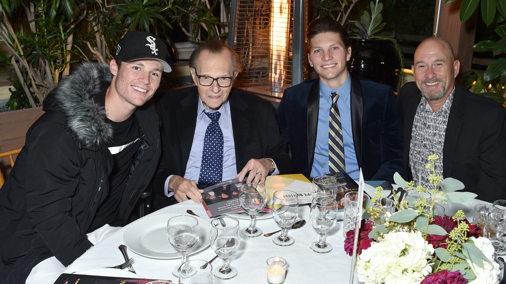 Larry King and his sons