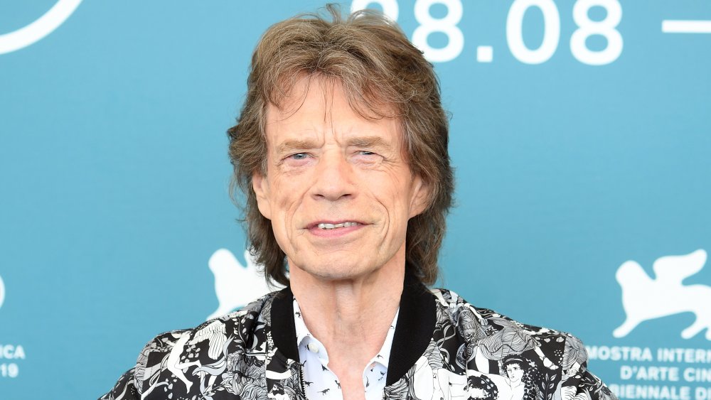 Mick Jagger at a photocall for The Burnt Orange Heresy during The 76th Annual Venice Film Festival