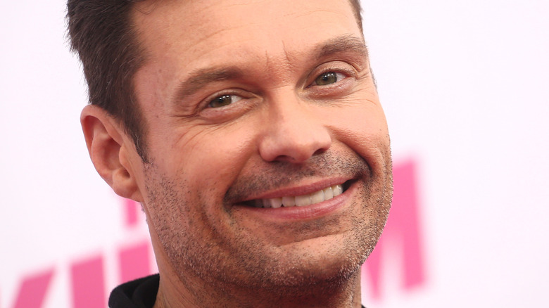 Ryan Seacrest smiling