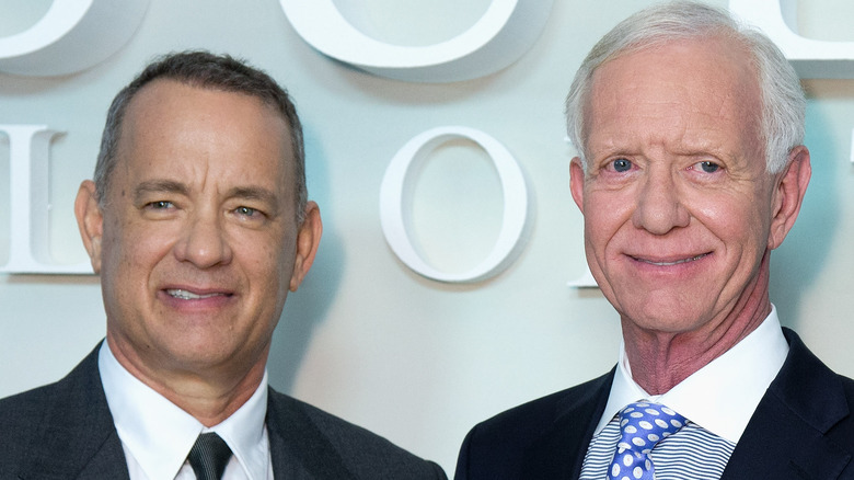 Tom Hanks and Captain Sullenberger in London