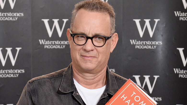 Tom Hanks at a book signing