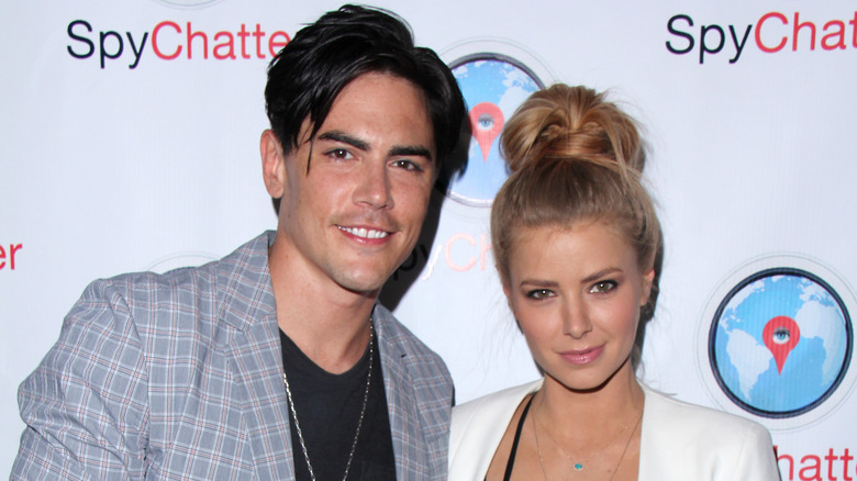 Tom Sandoval and Ariana Madix posing together