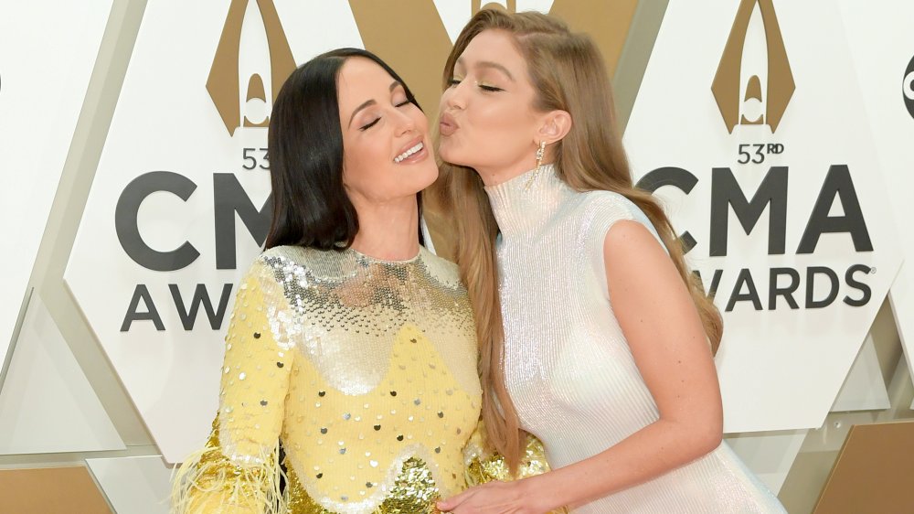 Kacey Musgraves and Gigi Hadid