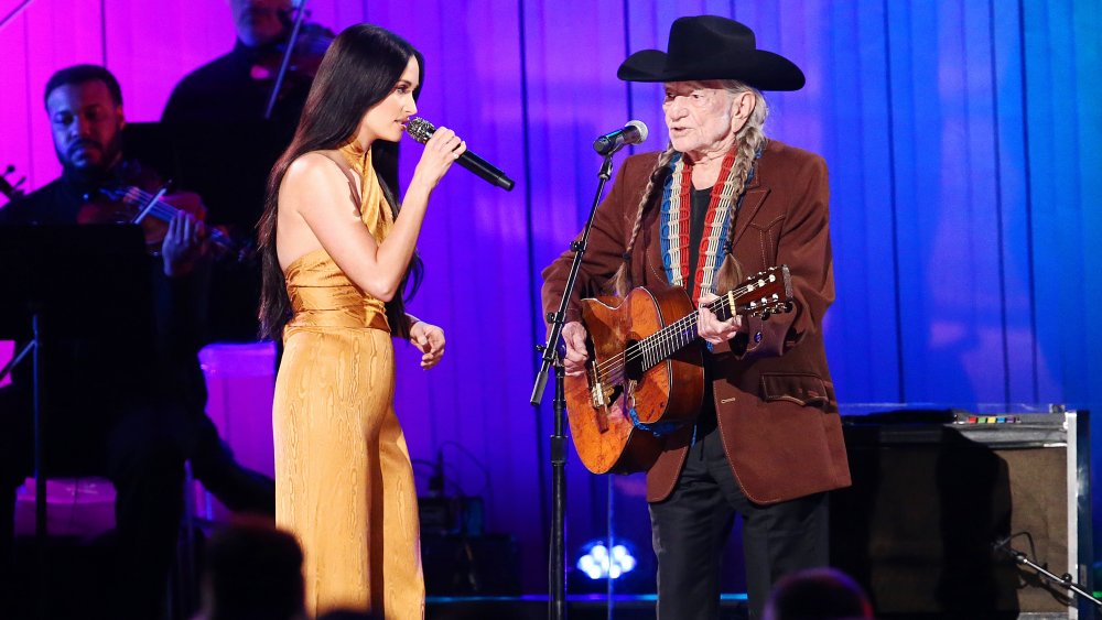 Kacey Musgraves and Willie Nelson