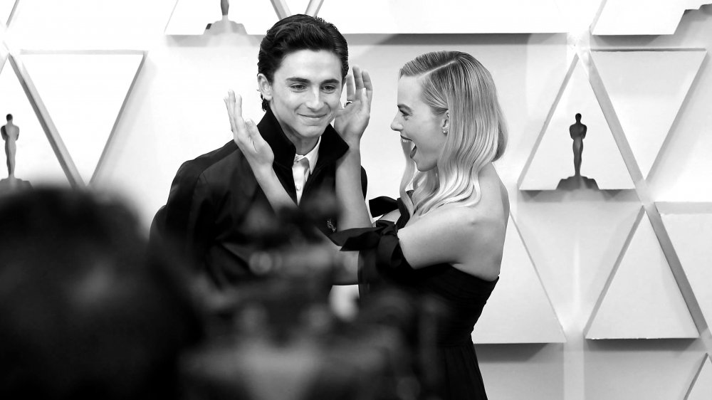 Timothée Chalamet and Margot Robbie