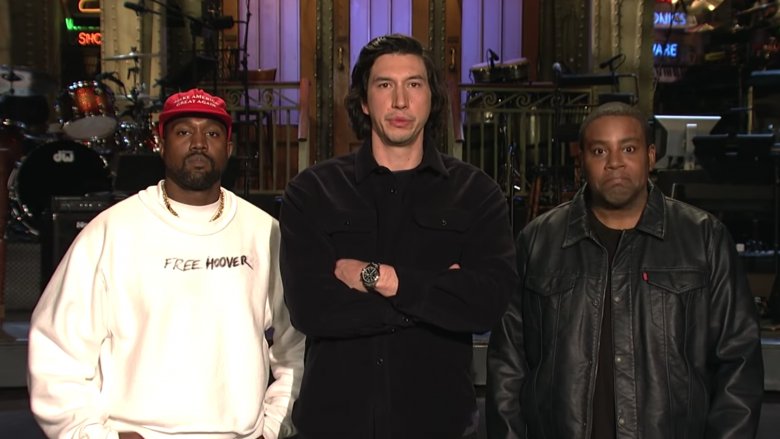 Kanye West, Adam Driver, Keenan Thompson