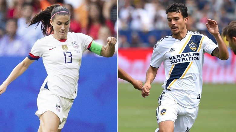 Alex Morgan, Servando Carrasco