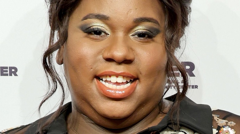 Alex Newell at event