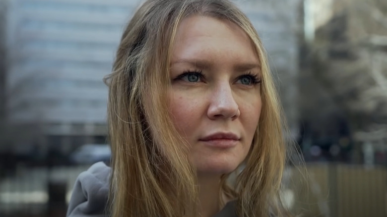 Anna Sorokin looking wistful 