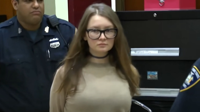 Anna Sorokin in court 