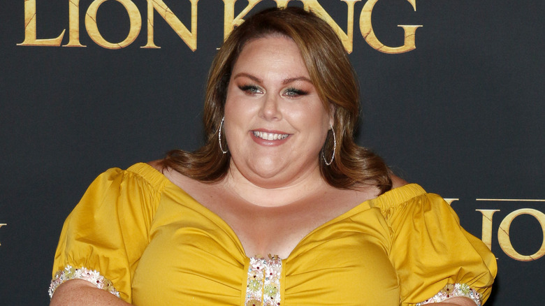 Chrissy Metz smiling at the Lion King premiere 