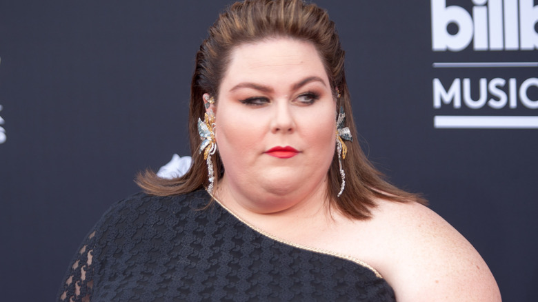 Chrissy Metz posing 