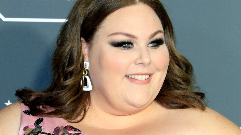 Chrissy Metz smiling and posing