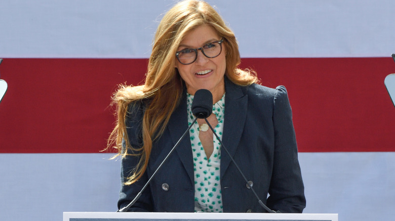 Connie Britton speaking