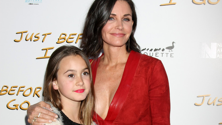 Courteney Cox and daughter Coco 