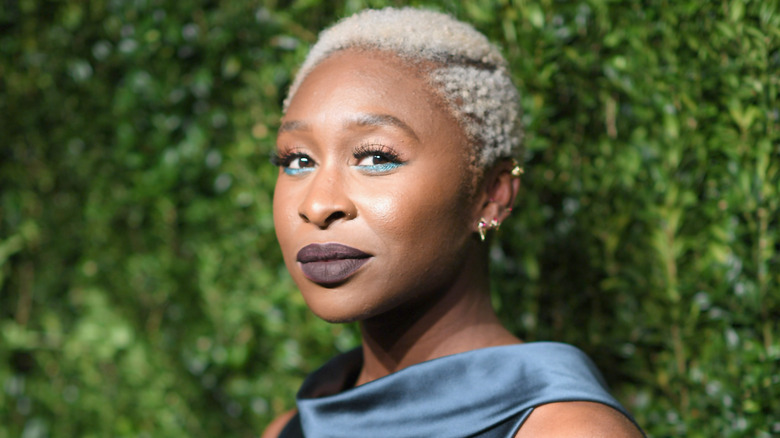 Cynthia Erivo looking at camera