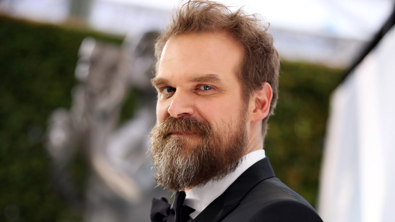 David Harbour at an event