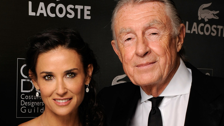 Joel Schumacher and Demi Moore