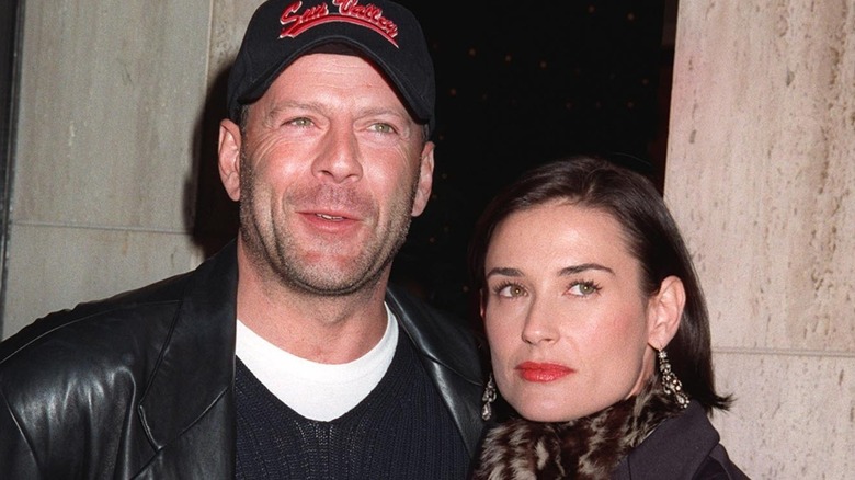 Bruce Willis and Demi Moore