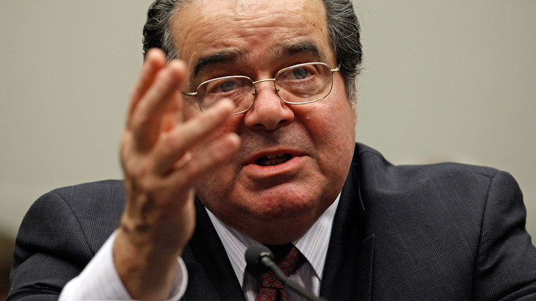 Antonin Scalia speaking