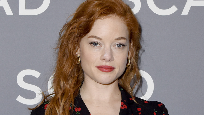 Jane Levy frowning