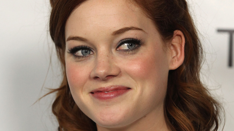 Jane Levy grinning