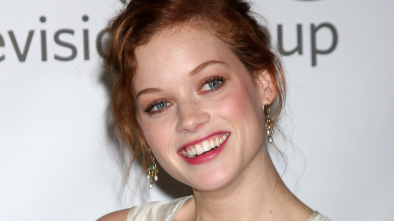 Jane Levy laughing