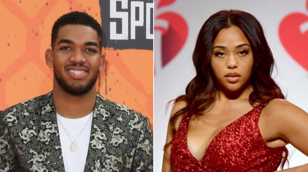 Jordyn Woods and Karl-Anthony Towns 