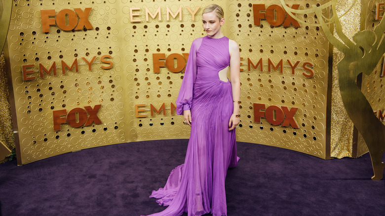 Julia Garner at the Emmy Awards