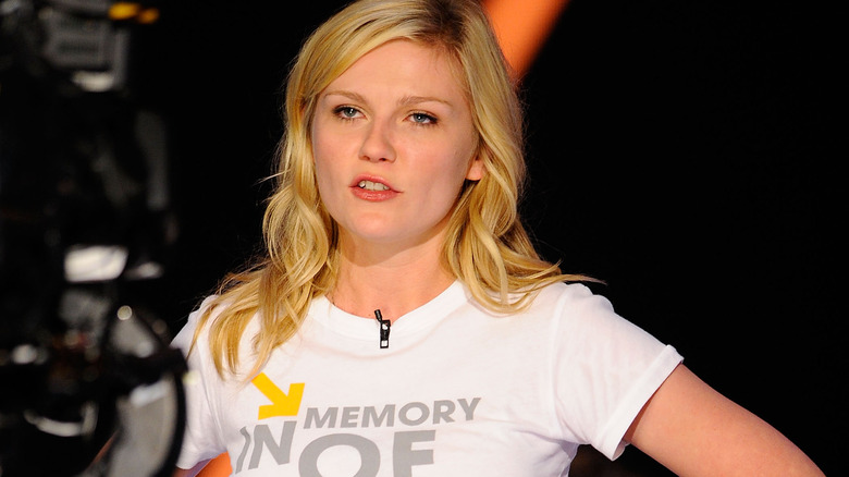 Kirsten Dunst speaking