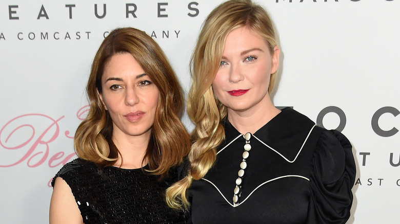 Sofia Coppola, Kirsten Dunst wearing black