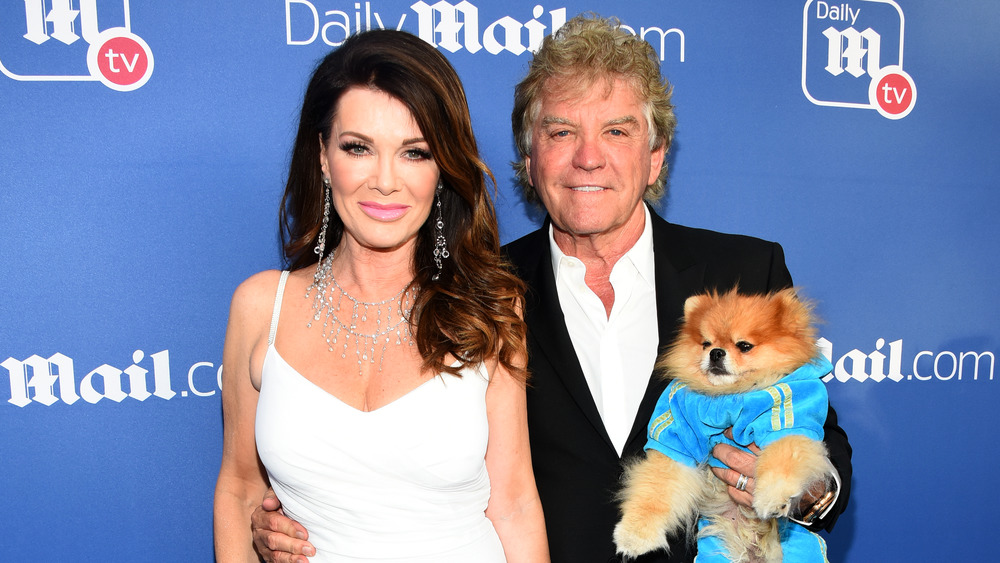 Lisa Vanderpump and Ken Todd attending Daily Mail party