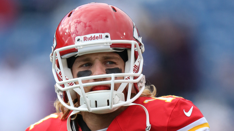 Chad Hall playing for the Kansas City Chiefs