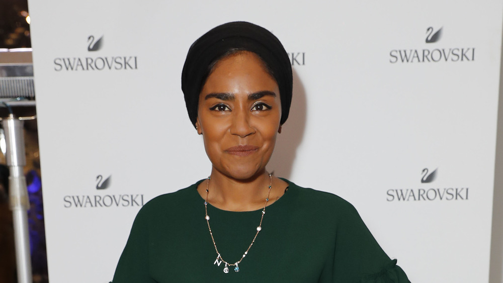 Nadiya Hussain posing for photos