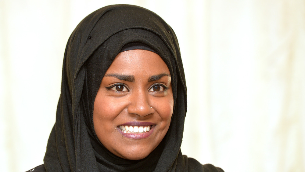 Nadiya Hussain smiling for photos